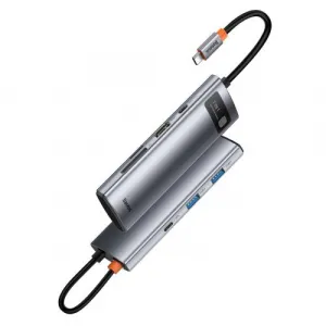 Adaptér 7w1 Baseus Hub USB-C na 2x USB 3.0 + HDMI + USB-C PD 030395
