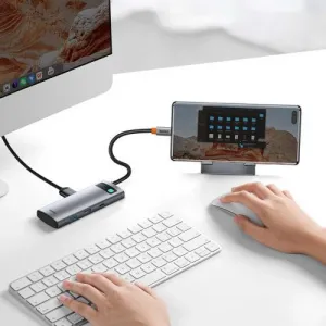 Adaptér 7w1 Baseus Hub USB-C na 2x USB 3.0 + HDMI + USB-C PD 030395