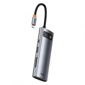 Adaptér 7w1 Baseus Hub USB-C na 2x USB 3.0 + HDMI + USB-C PD 030395