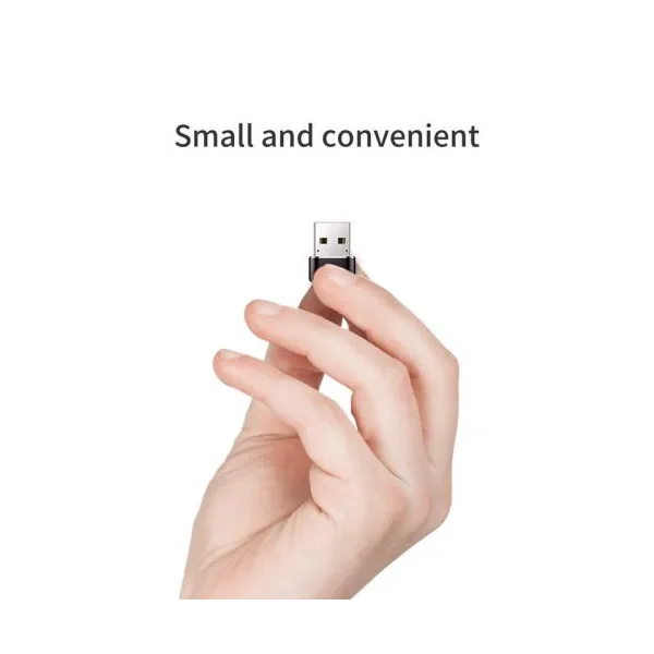 Adaptér Baseus USB-C na USB-A čierny Caaotg-01