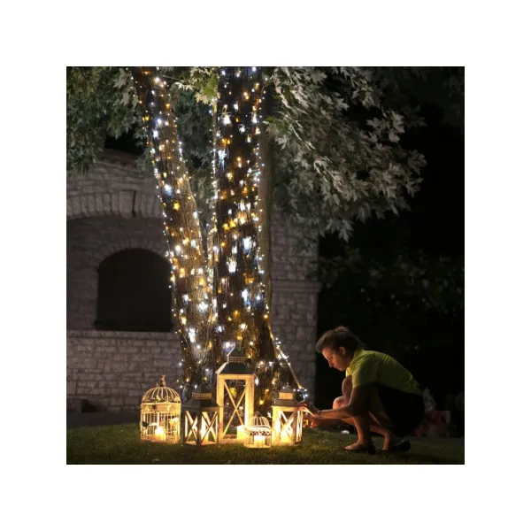 Twinkly - Strings Gold & Silver Ed. AWW 250 Led / 8cm space / BT / WiFi / IP44 TWITWS250GOP-BEU