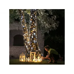 Twinkly - Strings Gold & Silver Ed. AWW 250 Led / 8cm space / BT / WiFi / IP44 TWITWS250GOP-BEU