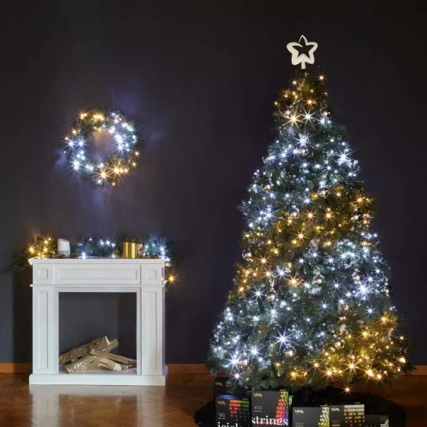 Twinkly - Strings Gold & Silver Ed. AWW 250 Led / 8cm space / BT / WiFi / IP44 TWITWS250GOP-BEU