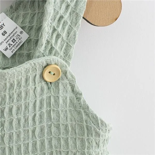 Dojčenská mušelínová suknička New Baby Comfort clothes šalviová Veľkosť: 92 (18-24m)