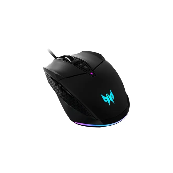 ACER GAMING MOUSE - max. 19000 dpi, 10 programovateľných tlačidiel, 4 farby podsvietenia, 20 mil. kliknite na