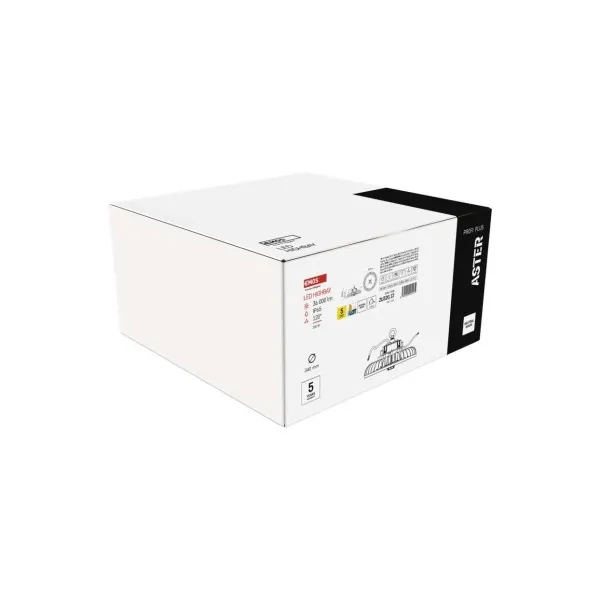 EMOS Lighting LED priemyselné závesné svietidlo HIGHBAY ASTER 120° 200W