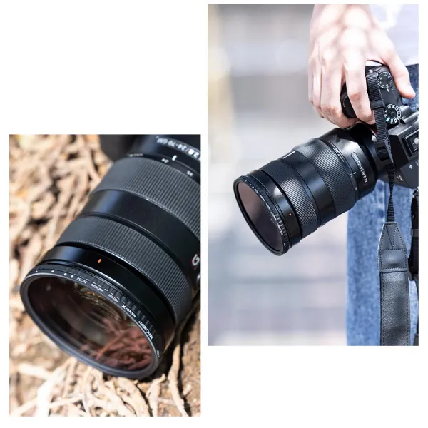K&F Concept K&F 95MM Nano-X Variabilný/Fader ND Filter, ND2~ND32, W/O Black Cross s 3ks... 28577