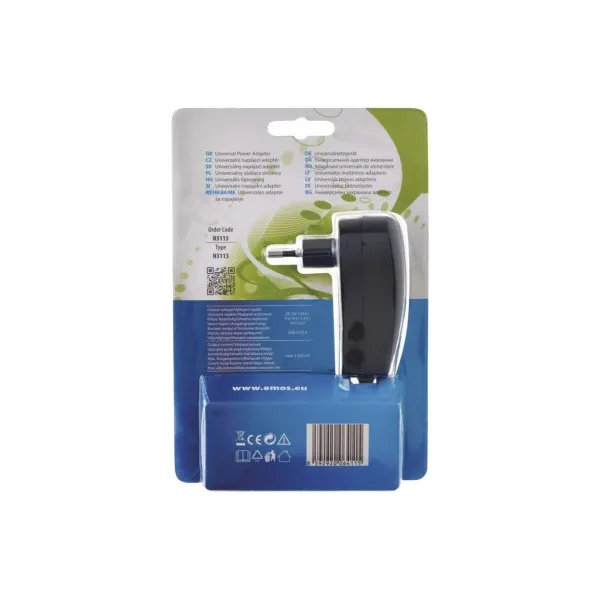 EMOS UNIVERZÁLNÍ NAPÁJECÍ ZDROJ 3 - 12V/2.250mAh