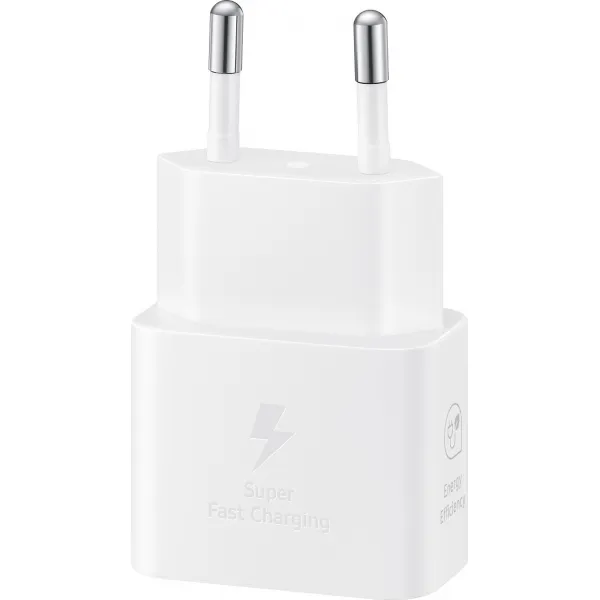 Samsung EP-T2510NWE Nabíjačka USB-C 25W, Biela
