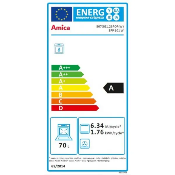 Amica SPP101W