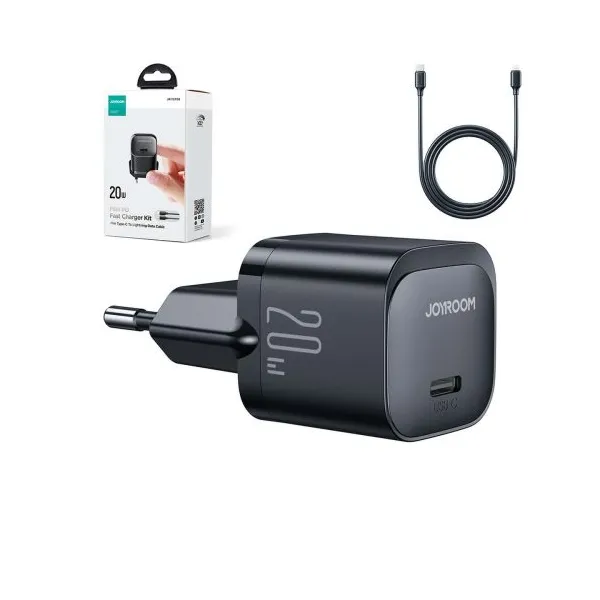 Mini PD nabíjačka 20W Joyroom JR-TCF02 (čierna) 044899