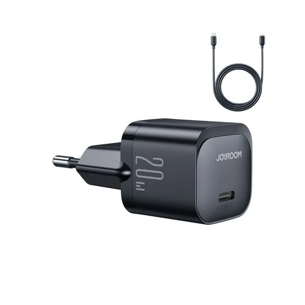 Mini PD nabíjačka 20W Joyroom JR-TCF02 (čierna) 044899