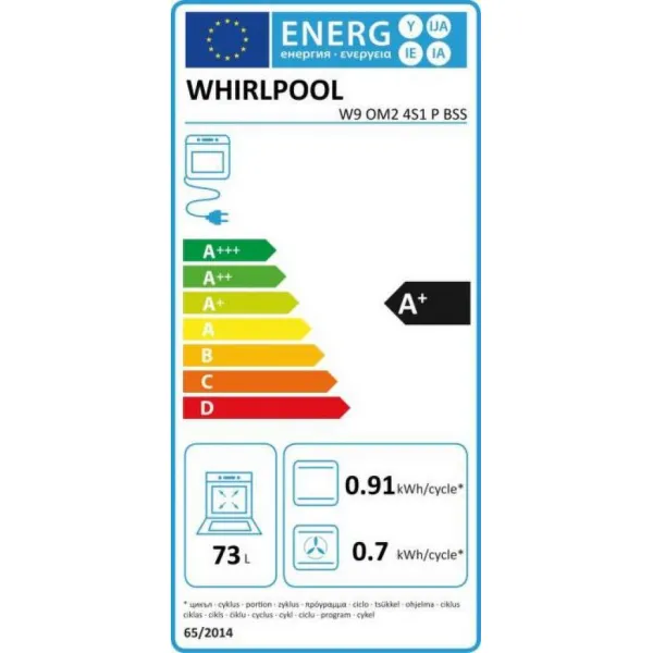 Whirlpool W9 OM2 4S1 P BSS