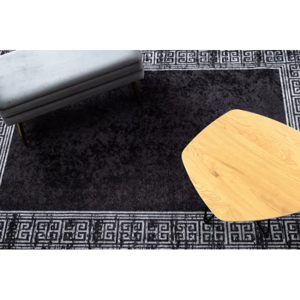 Koberec MIRO 51223.807 mramor / grécky, čierny / biely