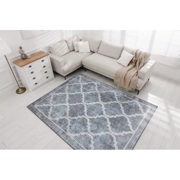 Koberec MIRO 51639.805 Trellis, sivý