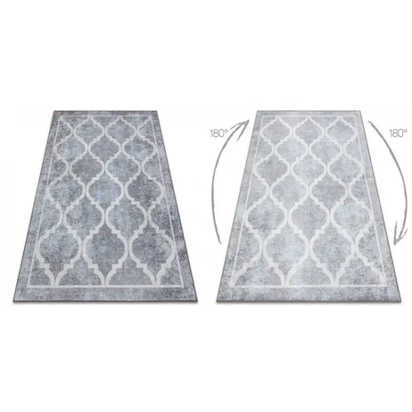 Koberec MIRO 51639.805 Trellis, sivý