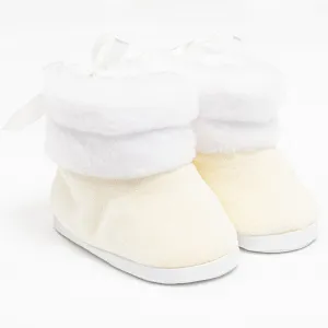 Dojčenské zimné kozačky New Baby béžové 3-6 m 3-6 m