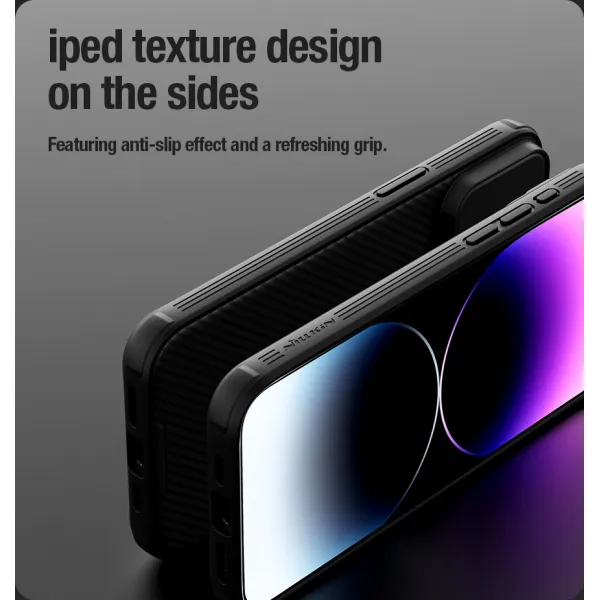 Nillkin CamShield PRO Kryt pre iPhone 15 Pro Max, Čierny