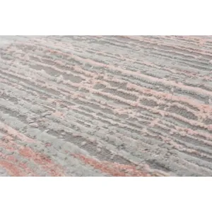 DECOREUM Koberec E455A ASTHANE sivá Rozmery (v): 250x350