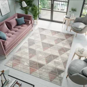 DECOREUM Koberec ASTHANE E460A sivý Rozmery (v): 300x400