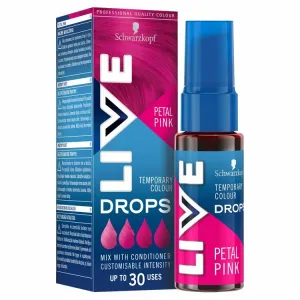 Schwarzkopf Live Drops dočasná farba ružový kvet 30 ml
