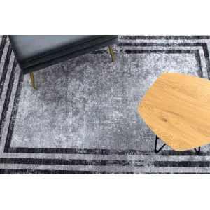 Koberec MIRO 51325.805 geometrický / línie, sivý