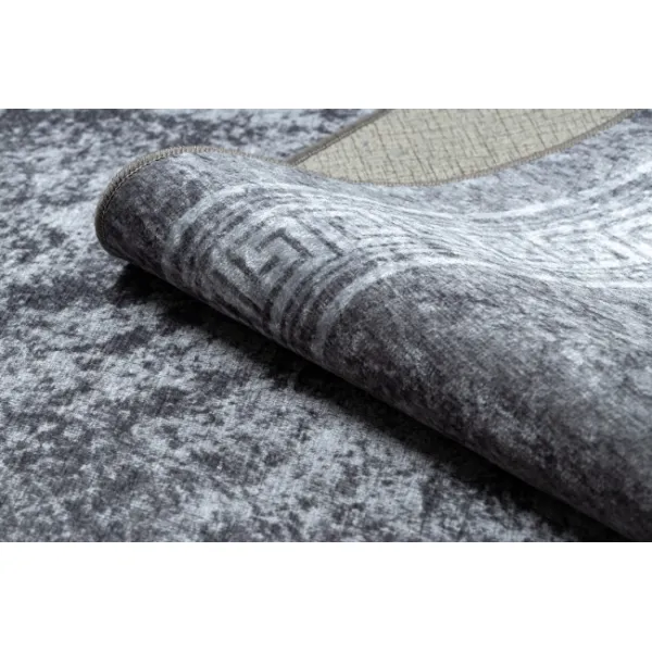 Koberec MIRO 51317.807 rám / grécky, sivý