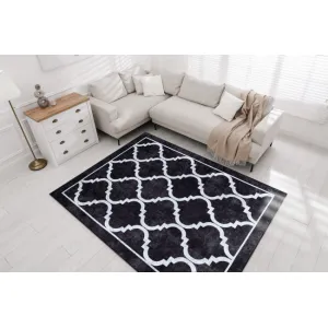 Koberec MIRO 51639.806 Trellis, čierny