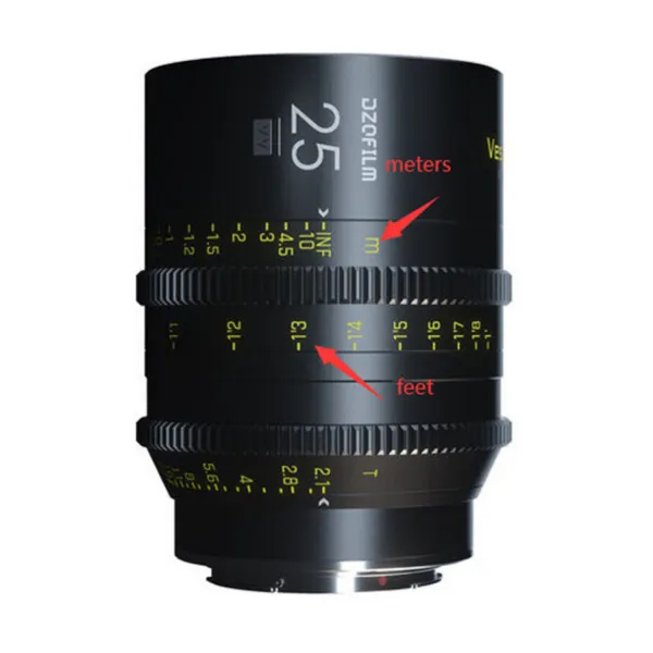 DZO Optics Vespid 25mm T2.1 FF EF mount BULK 28162
