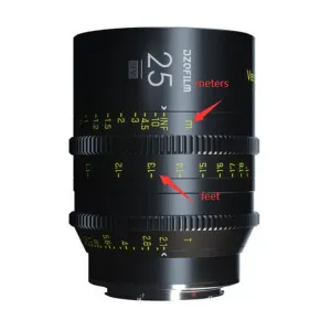 DZO Optics Vespid 25mm T2.1 FF EF mount BULK 28162
