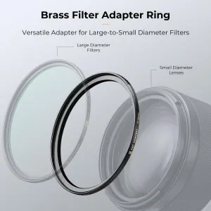 K&F Concept Krúžok adaptéra na mosadzný filter K&F 72-77 mm 27773