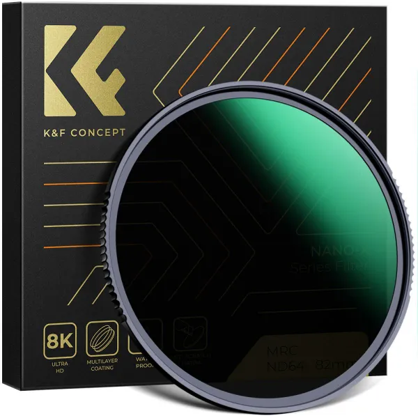 K&F Concept K&F 62MM, NANO-X-1/8 Black Mist magnetický filter, HD, vodeodolný, proti... 28334