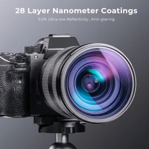 K&F Concept K&F 72MM XK44 prírodný nočný filter, HD, vodeodolný, proti poškriabaniu,... 28616