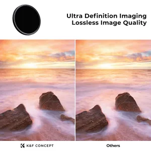 K&F Concept K&F 82MM XV40 Nano-X Variabilný/Fader ND Filter, ND8~ND128, W/O Black Cross 30861