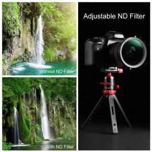 K&F Concept 77MM Nano-X CPL + Variabilný/Fader NDX ND2 ~ ND32, Vodotesný, odolný proti... 17148