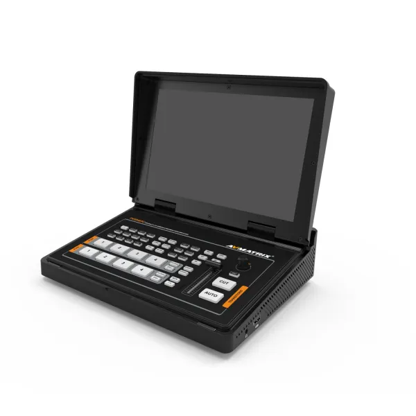 AVMATRIX PVS0403U prenosný 10,1-palcový 4-kanálový prepínač videa SDI a HDMI 21452