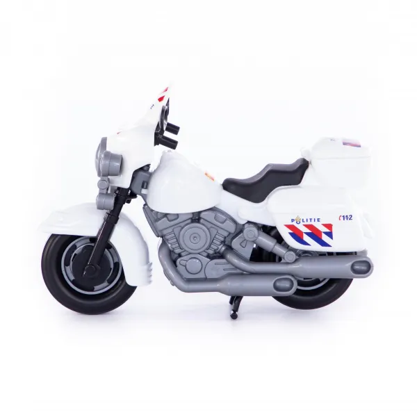 Policajná motorka pre batoľatá Polesie White 71682