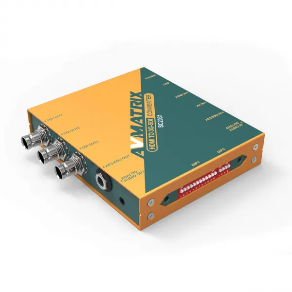 AVMATRIX SC2031 konvertor škálovania HDMI na 3G-SDI 21456