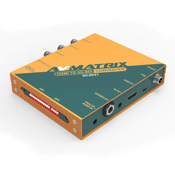 AVMATRIX SC2031 konvertor škálovania HDMI na 3G-SDI 21456