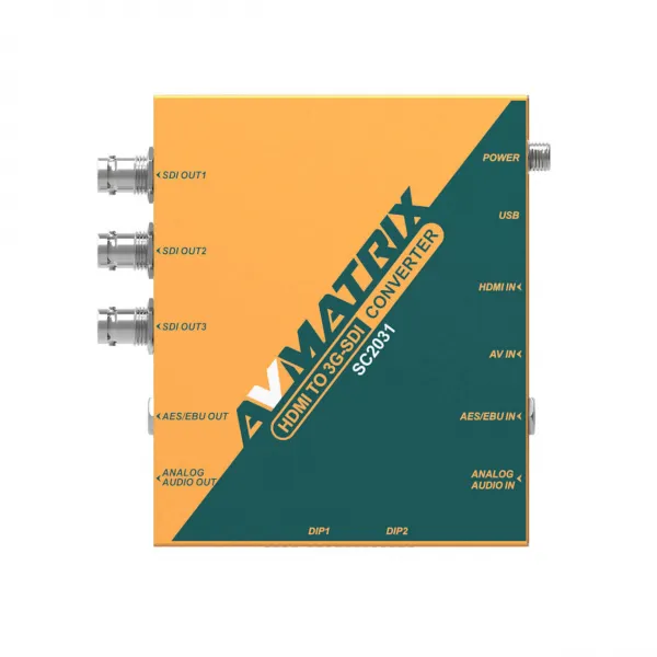 AVMATRIX SC2031 konvertor škálovania HDMI na 3G-SDI 21456