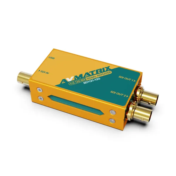 AVMATRIX SD1121-12G 1×2 12G-SDI SIGNÁL OPAKOVAČ 21457