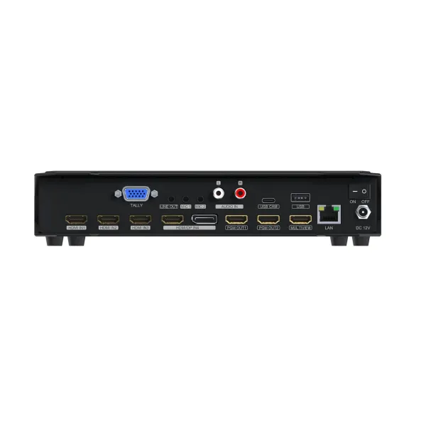 AVMATRIX HVS0401E Mikro 4-kanálový prepínač videa HDMI a DP so streamovaním a nahrávaním 21914
