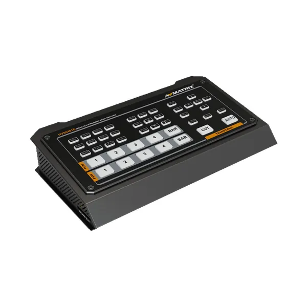AVMATRIX HVS0401E Mikro 4-kanálový prepínač videa HDMI a DP so streamovaním a nahrávaním 21914