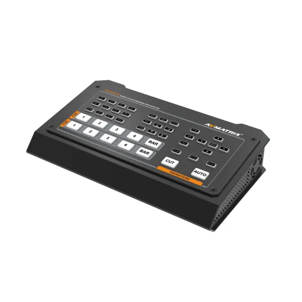 AVMATRIX HVS0401E Mikro 4-kanálový prepínač videa HDMI a DP so streamovaním a nahrávaním 21914