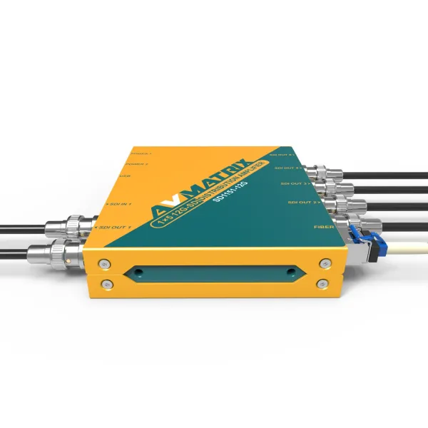 AVMATRIX SD1151-12G 1×5 12G-SDI pretaktovací distribučný zosilňovač 21461