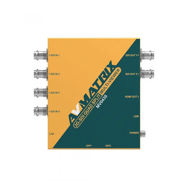 AVMATRIX MV0430 4-kanálový SDI multiviewer 21449