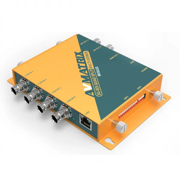 AVMATRIX MV0430 4-kanálový SDI multiviewer 21449