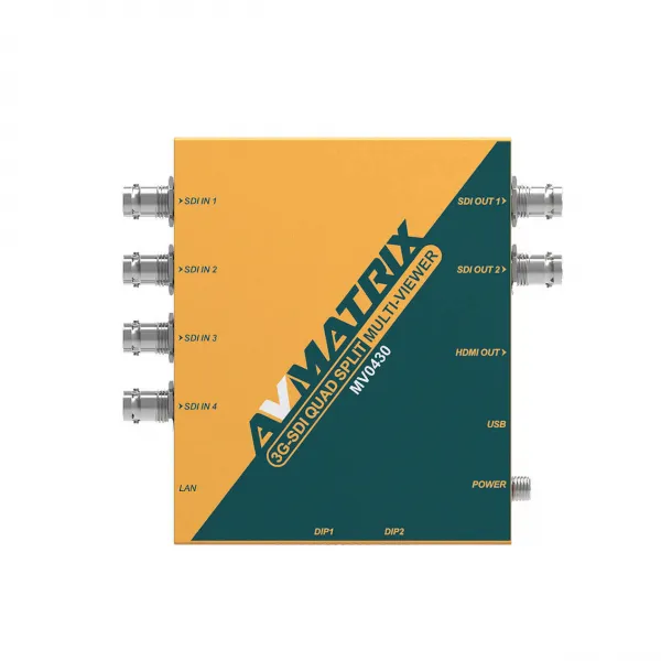 AVMATRIX MV0430 4-kanálový SDI multiviewer 21449