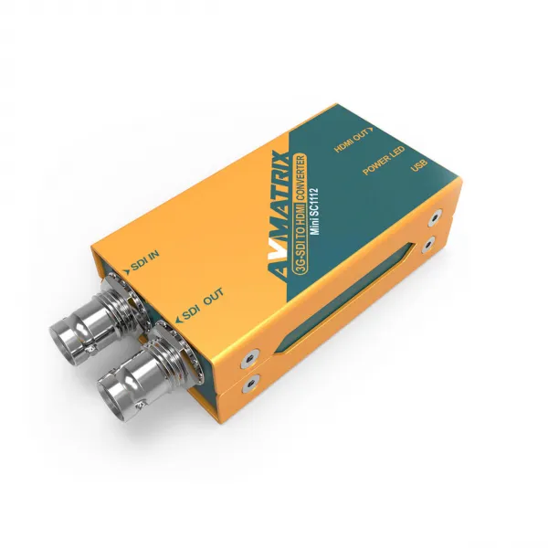 AVMATRIX Mini SC1112 3G-SDI na HDMI mini prevodník wPSU 21446