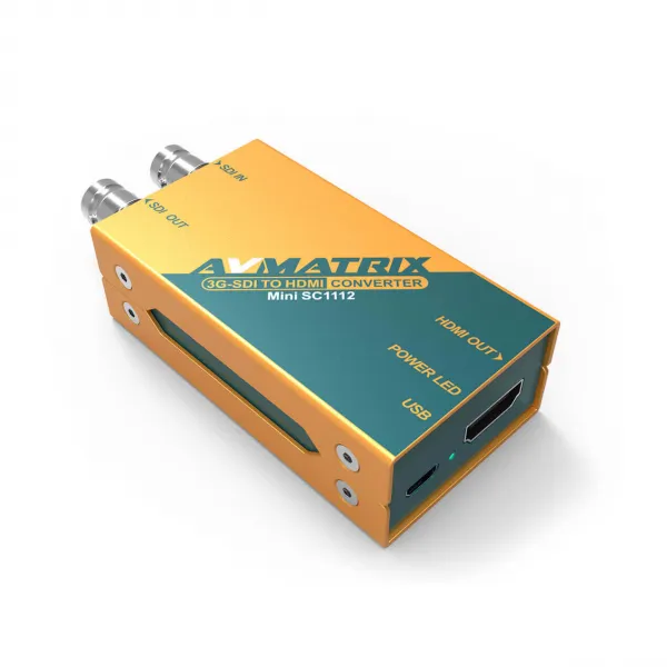 AVMATRIX Mini SC1112 3G-SDI na HDMI mini prevodník wPSU 21446
